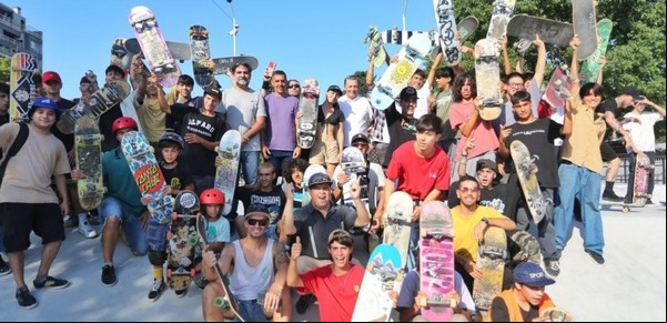 Todos los detalles de un nuevo skatepark gratuito de 1.000 metros cuadrados