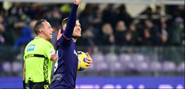 El increíble partido que Fiorentina perdió con Lecce: gol made in River de Lucas Beltrán, que se quedó con el festejo atragantado