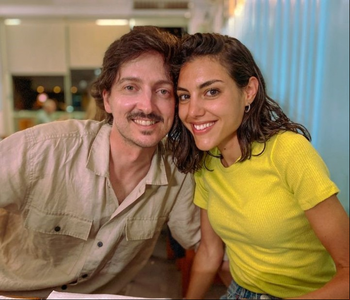 Florencia junto a Mariano, su marido. Foto: @soyflormaggi, Instagram.