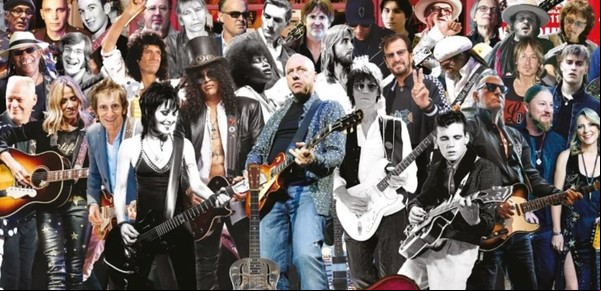 Cómo fue la reciente reunión cumbre de Springsteen, Sting, Clapton, Ringo y más figuras para grabar una canción por una causa benéfica