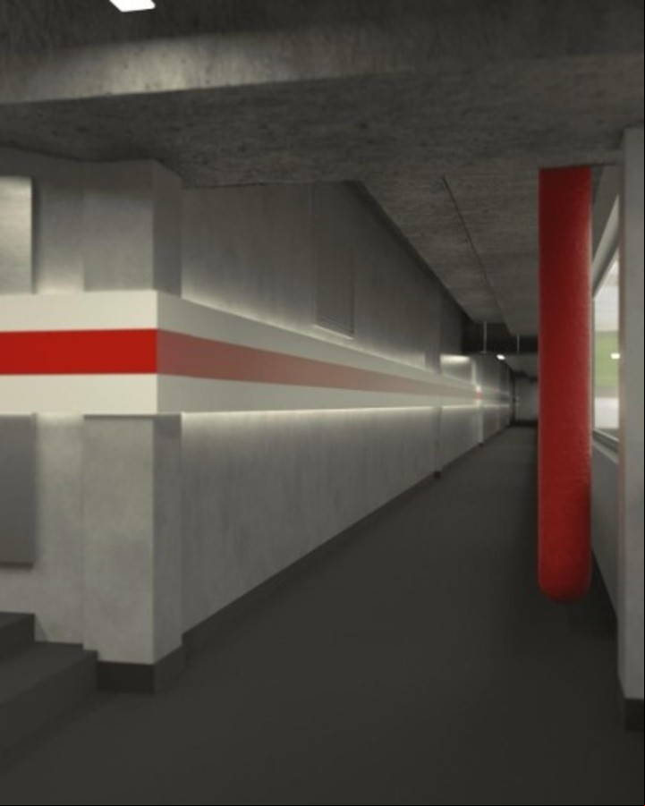El nuevo "tunel al triunfo" del Monumental.