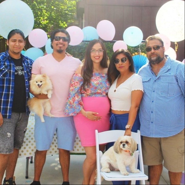 La "otra" familia de Gonzalo Aguiar.