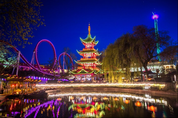 Jardines de Tívoli es una ventana a oriente. Foto Shutterstock.