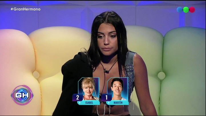 Rosina emitió sus votos en la gala de nominación en Gran Hermano