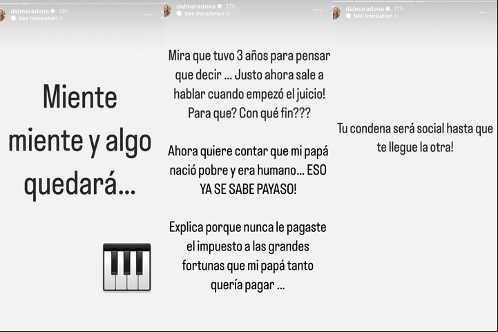 Dalma y Gianinna arremetieron contra Matías Morla. Instagram