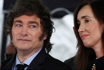 Javier Milei participó del acto por el 32° aniversario del atentado a la embajada de Israel