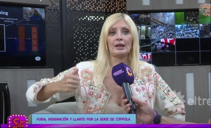 "Yuyito" González, enojada con la serie de Guillermo Coppola. Captura TV.