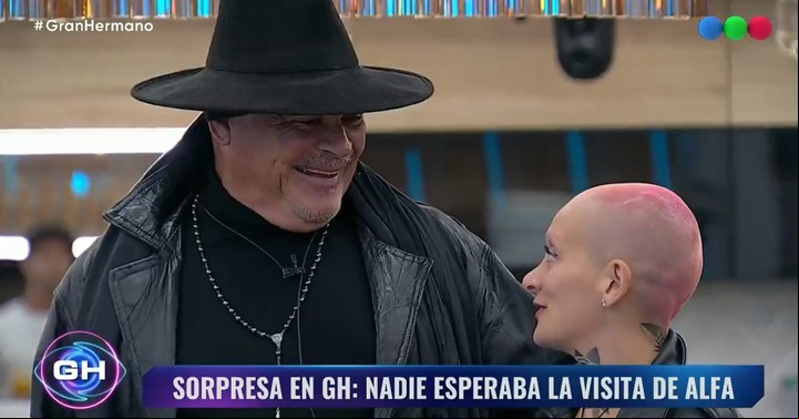Alfa y Furia, un ansiado encuentro dentro de la casa de Gran Hermano.
