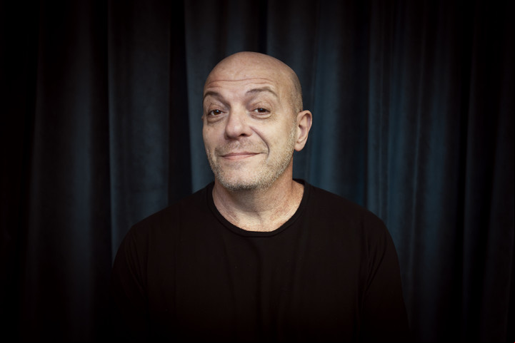 El muchacho del videoclub a tres décadas de sus inicios actorales. Foto: Mariana Nedelcu