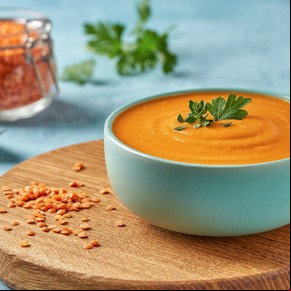 Sopa de lentejas turcas