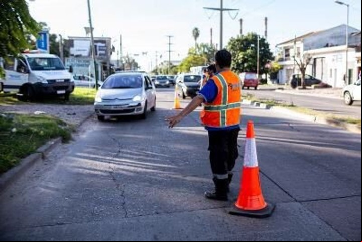 En el operativo en el límite entre Almirante Brown, Lomas de Zamora y Quilmes también participaron agentes de tránsito.