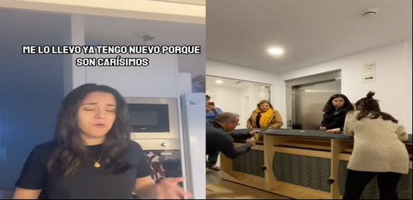 Transportó un sofá de Finlandia a España y se dio cuenta de su error: "no pasaba por la puerta y tuve que partirlo"