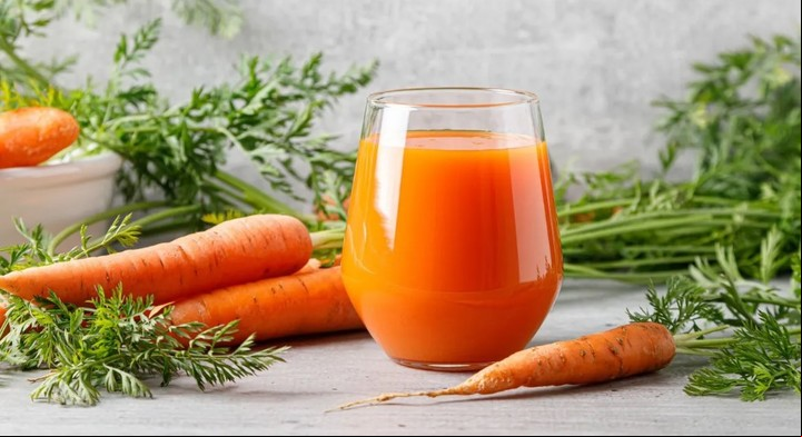La zanahoria es una excelente fuente de vitamina A.