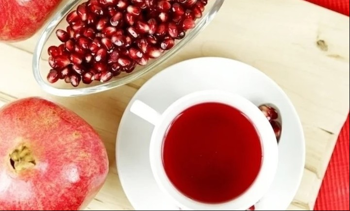 Cómo prepara la infusión de granada para aprovechar las propiedades de la fruta.
