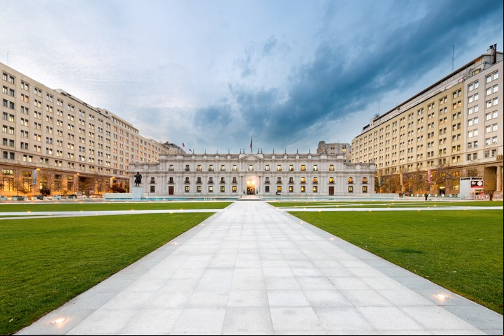 La Moneda, casa de gobierno de Chile Foto: Shutterstock
