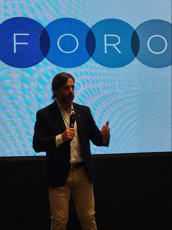Foro Llao Llao, Lacalle Pou.