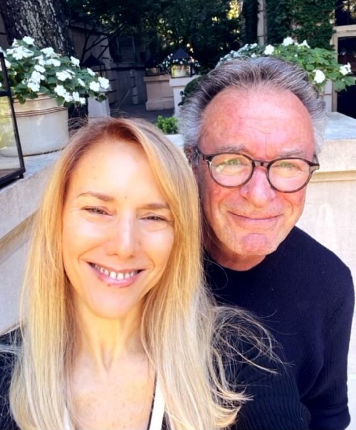Marina Borensztein y Oscar Martínez