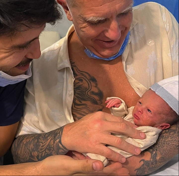 Alejandro, Nahuel y Beltrán Fantino. Instagram