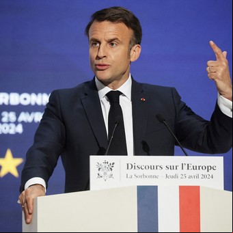 "Nuestra Europa puede morir": dura advertencia de Macron en la Universidad de la Sorbonne