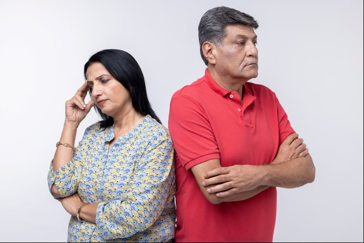 Contrapunto y falta de comunicación en el matrimonio. Foto: ilustración Shutterstock,