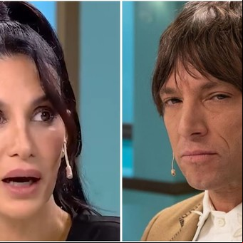Silvina Escudero y Joaquín Levinton protagonizaron un picante momento en la mesa de Mirtha Legrand