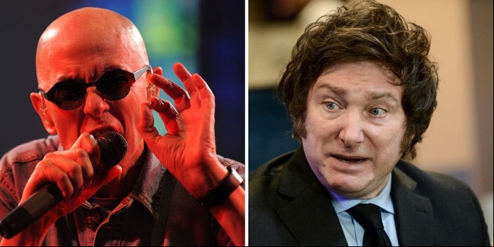 El Indio Solari volvió a criticar a Javier Milei.