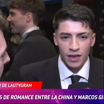 Lauty Gram aclara la situación entre La China Suárez y Marcos Ginocchio: "Yo me la paso con ella y, a veces, dicen que está con un chabón"