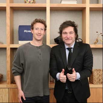 Mark Zuckerberg grabó un mensaje para Javier Milei y anunció la llegada de Llama 3 a la Argentina: de qué se trata el proyecto