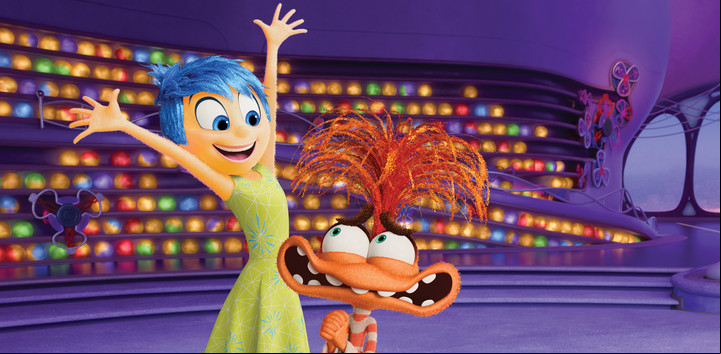Riley ya es una adolescente. Y ahora la acompaña, cómo no, Ansiedad. Fotos Disney