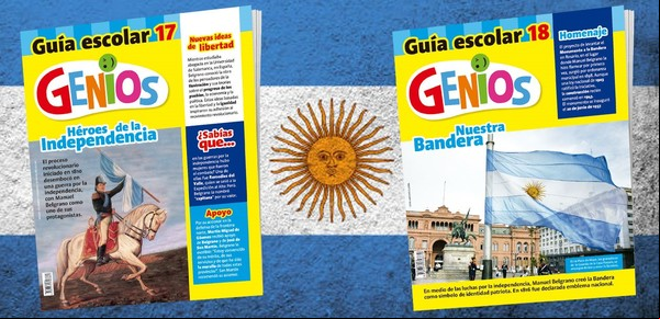 Belgrano, Güemes y las guerras de la independencia en dos ediciones especiales de la revista Genios