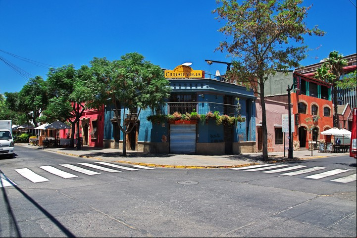 Los colores del barrio Bellavista, el más bohemio de la ciudad. Foto Shutterstock