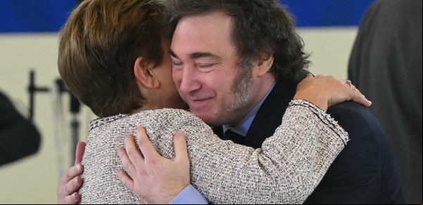 "Ambos amamos la economía": Javier Milei a Kristalina Georgieva, la uno del FMI, antes de empezar a negociar el nuevo acuerdo