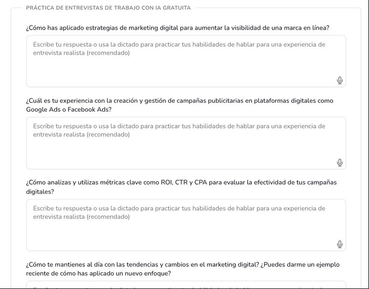 En función de los datos, el robot hace un interrogatorio a medida. Imagen: Captura.