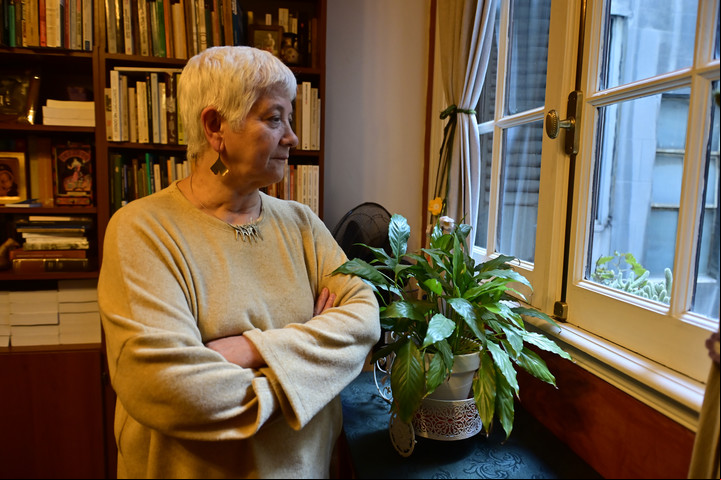 La historiadora Mirta Lobato es autora es del libro "La vida en las fábricas".
Foto: Matías Martín Campaya