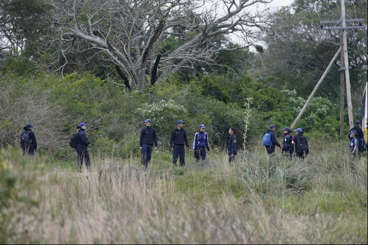Buscan a Loan en campos cercanos a 9 de Julio. Foto: Fernando de la Orden.