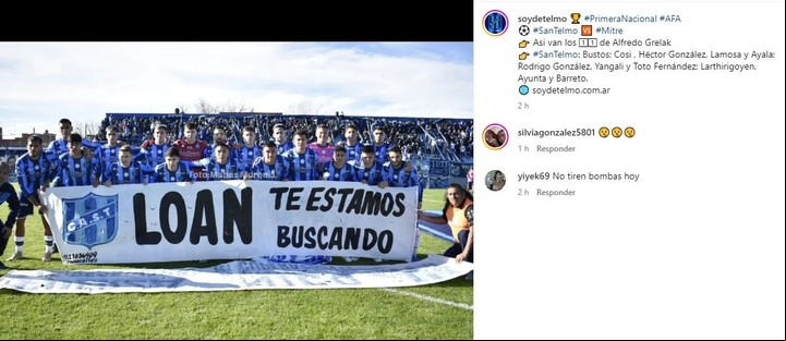 Bandera de San Telmo por Loan.