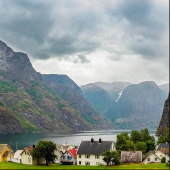 Así es el último pueblo vikingo de Noruega