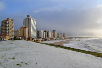 Pronostican que este viernes podría nevar en Mar del Plata y otras ciudades de la costa bonaerense