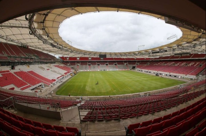 MHP Arena Stuttgart. (Pressefoto Baumann/Julia Rahn)