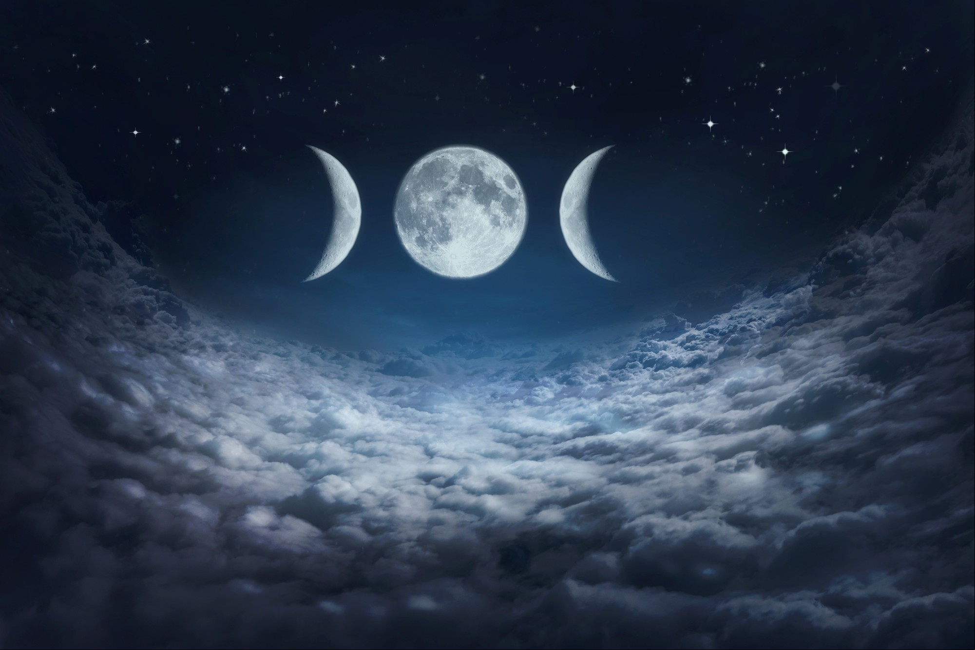 La Luna también ejerce sus efectos sobre las finanzas y los negocios. Foto: Shutterstock