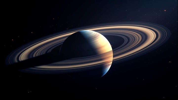 Saturno es el planeta que rige a Capricornio y a esta lunación. Foto: ilustración Shutterstock