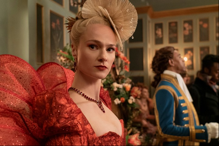 Cressida Cowper (Jessica Madsen), la antagonista de la temporada. Foto: Gentileza Netflix.