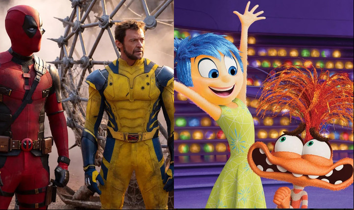 "Deadpool & Wolverine" e "Intensa mente 2" reactivaron la presencia del público en los cines. Fotos Archivo Clarín