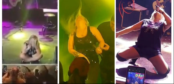 Preocupación por el estado en el que Dalila se presentó en uno de sus shows