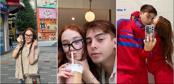 Las románticas vacaciones de Ángela Torres y Rusherking en Japón: todas las fotos
