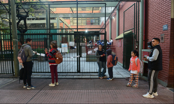 04-04-2024 - Buenos Aires -
Paro docente CTERA. Foto Luciano Thieberger.