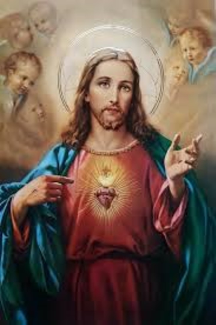 Para los Católicos, el corazón de Jesús simboliza la caridad sobrenatural y recípoca que difunde en nuestros corazones. Foto: Clarín.