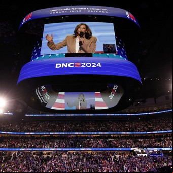Elecciones en Estados Unidos: Joe Biden se despide en la Convención Demócrata y le pasa la posta a Kamala Harris 