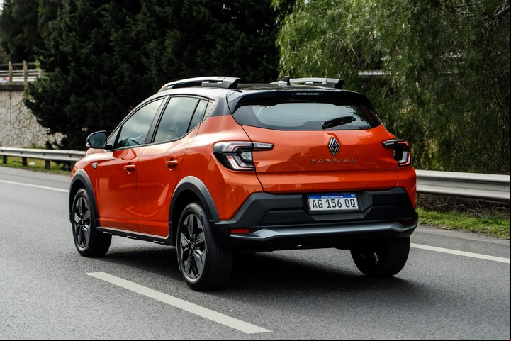 La marcha del Renault Kardian genera mucha confianza en el condutor.