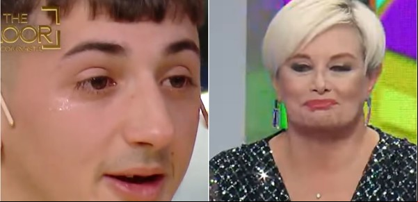 "Me hacés llorar": el dulce gesto que tuvo Carmen Barbieri con un participante de "Los 8 Escalones"